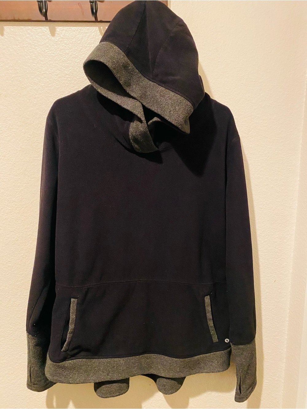 Xersion Black Gray Plum color hoodie Pullover Sweatshirt